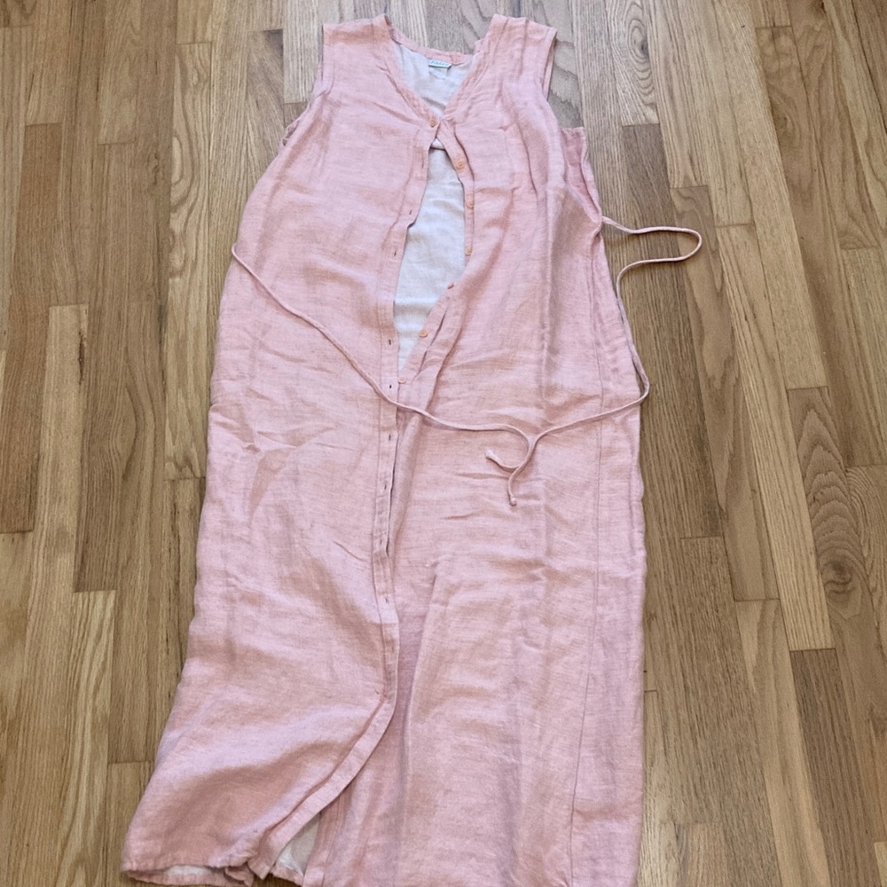 Eileen Fisher Pink Maxi Dress
